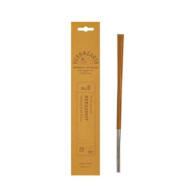Nippon Kodo Herb & Earth Incense - Bergamot No.10