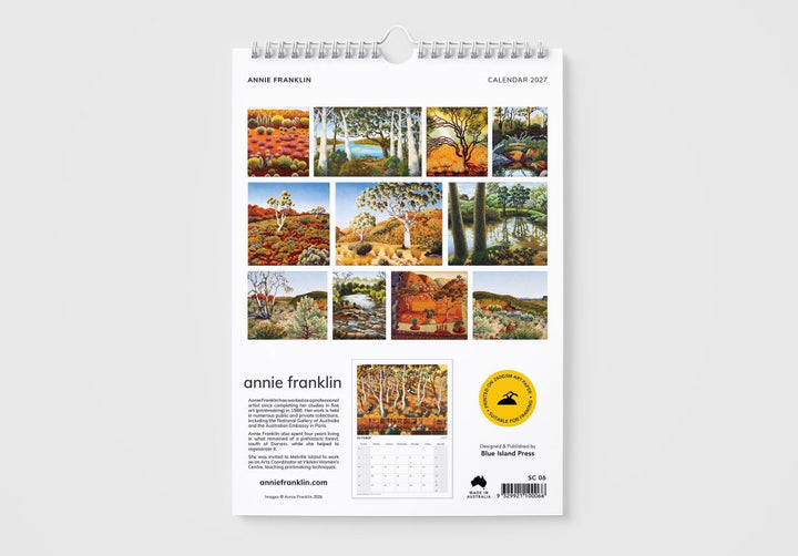 2027 Annie Franklin Wall Calendar