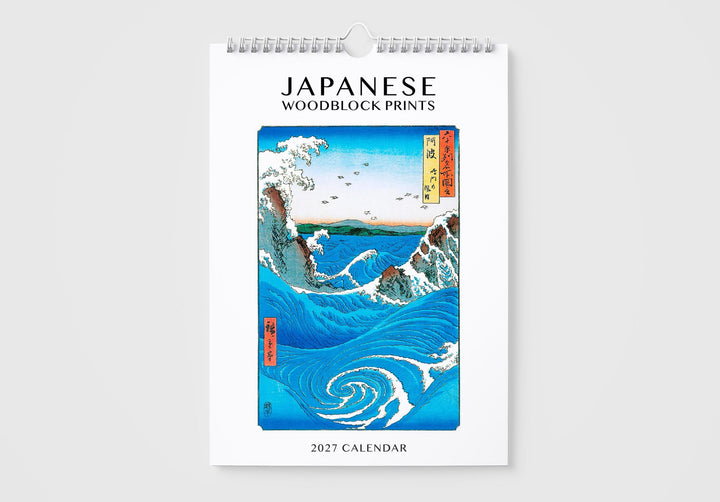 2027 Japanese Woodblock Prints Wall Calendar
