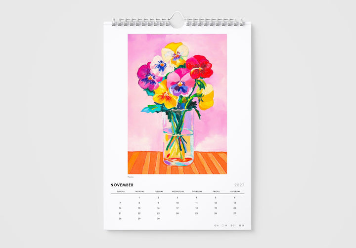 2027 Julia Ockert Wall Calendar - Format 2