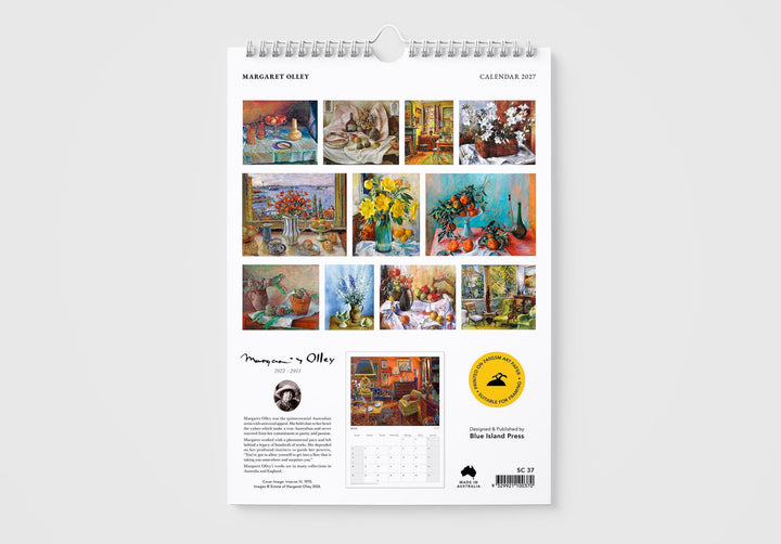 2027 Margaret Olley Wall Calendar