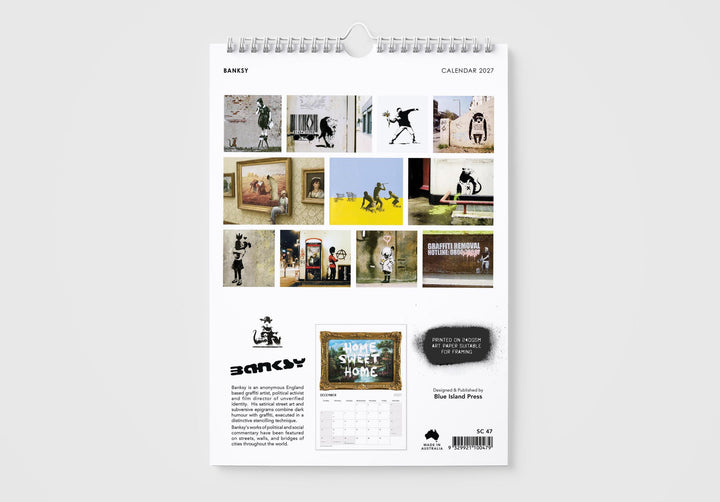 2027 Banksy Wall Calendar