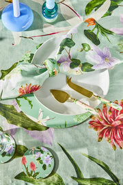Enchanted Summer Sage Linen Napkins - Set of 4