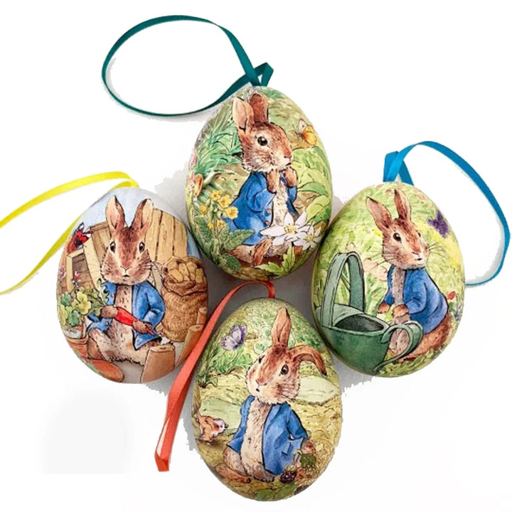 Peter Rabbit Egg Shaped Tin