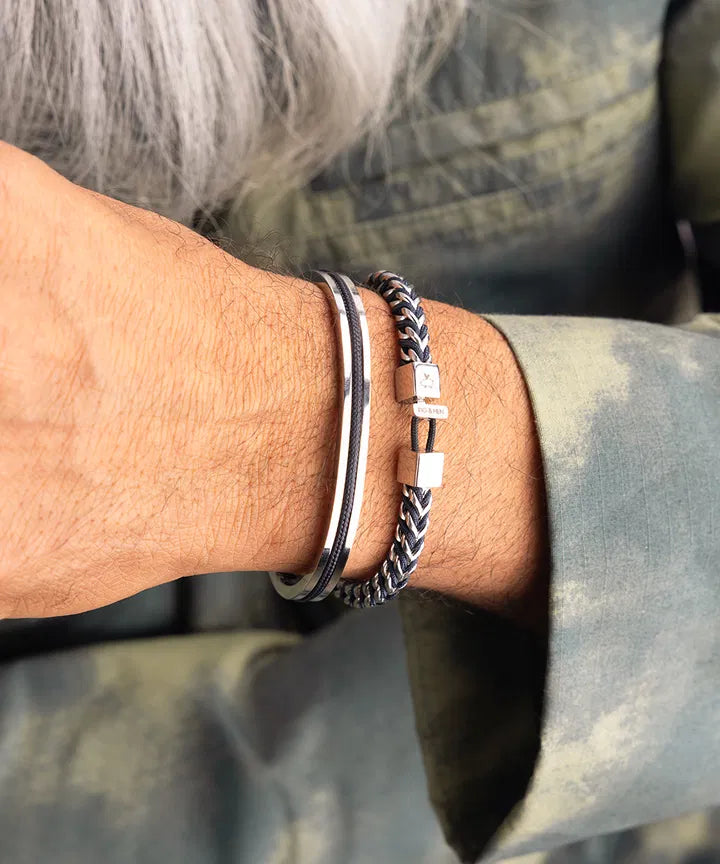 Catena Foxtail - Navy Silver (L)