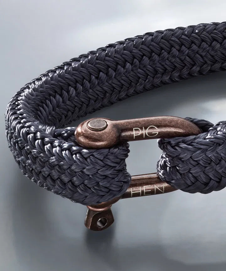 Gorgeous George - Slate Grey and Bronze