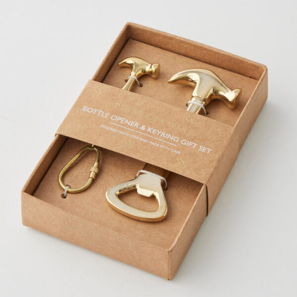 Hammer Club Bottle Opener & Keyring Set