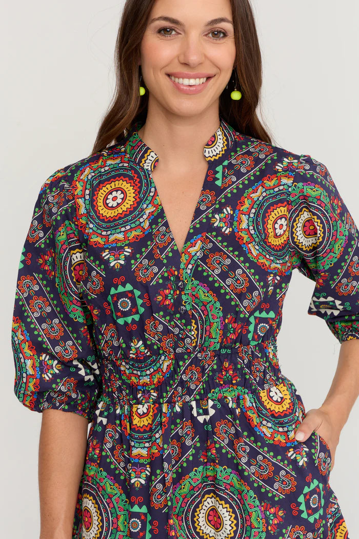 Stella Dress - Aztec
