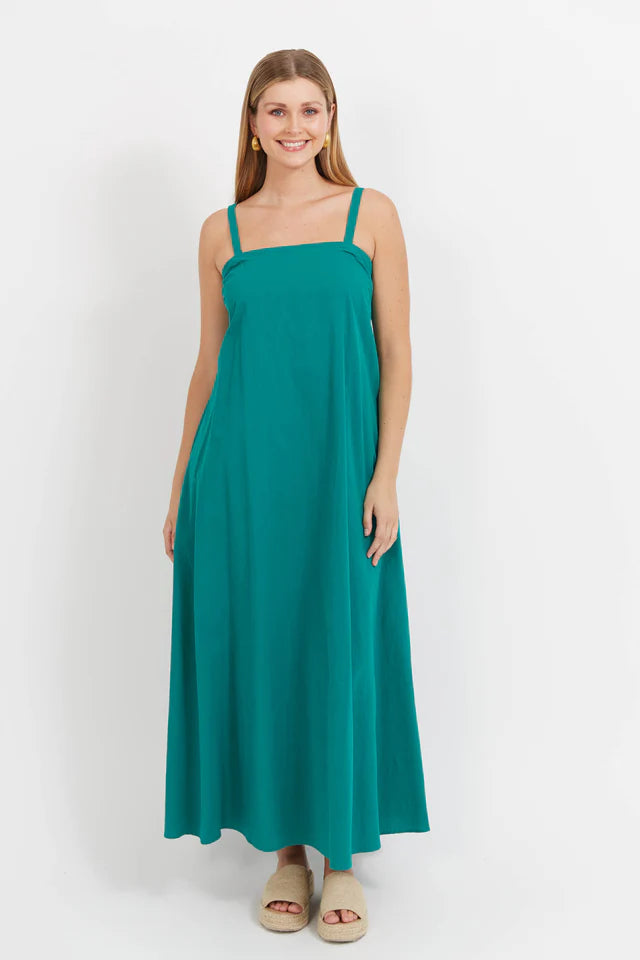 Santos Convertible Tank Maxi  - Teal