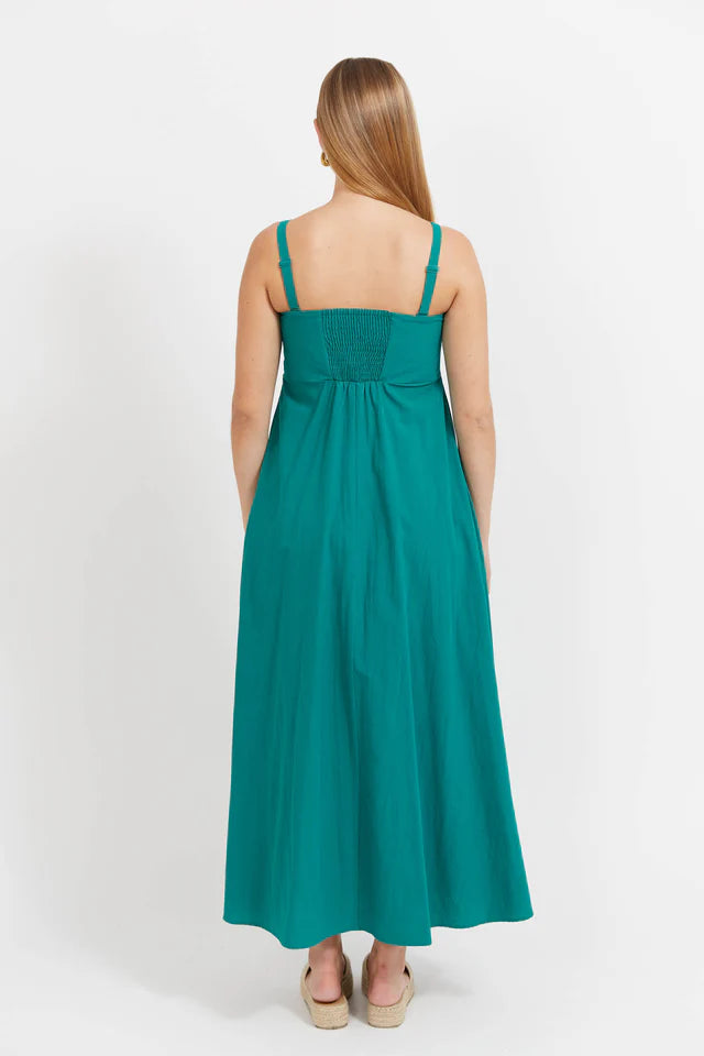 Santos Convertible Tank Maxi  - Teal