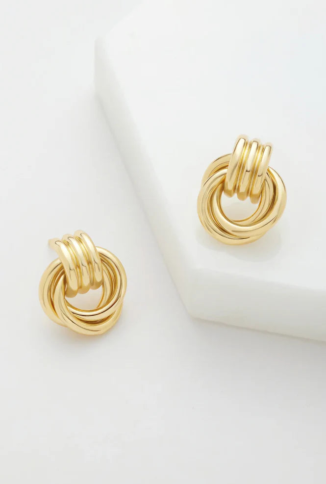 Poppy Clip On - Gold
