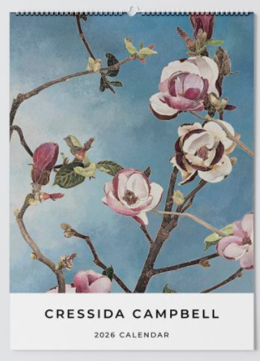2026 Cressida Campbell Large Wall Calendar