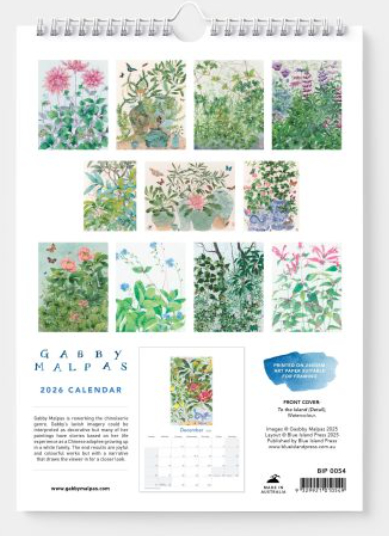 Gabbie Malpas 2026 Wall Calendar