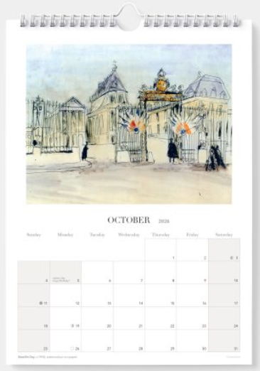 2026 Margaret Olley Wall Calendar