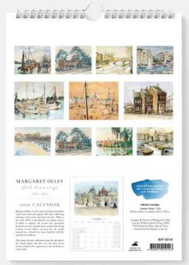 2026 Margaret Olley Wall Calendar
