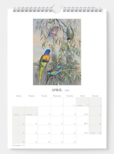 2026 Ellis Rowan Wall Calendar