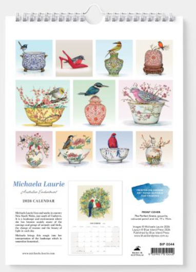 2026 Michaela Laurie Wall Calendar