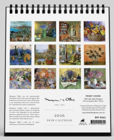 2026 Margaret Olley Desk Calendar