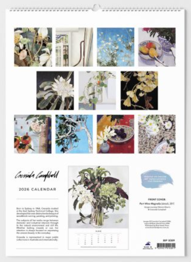 2026 Cressida Campbell Large Wall Calendar