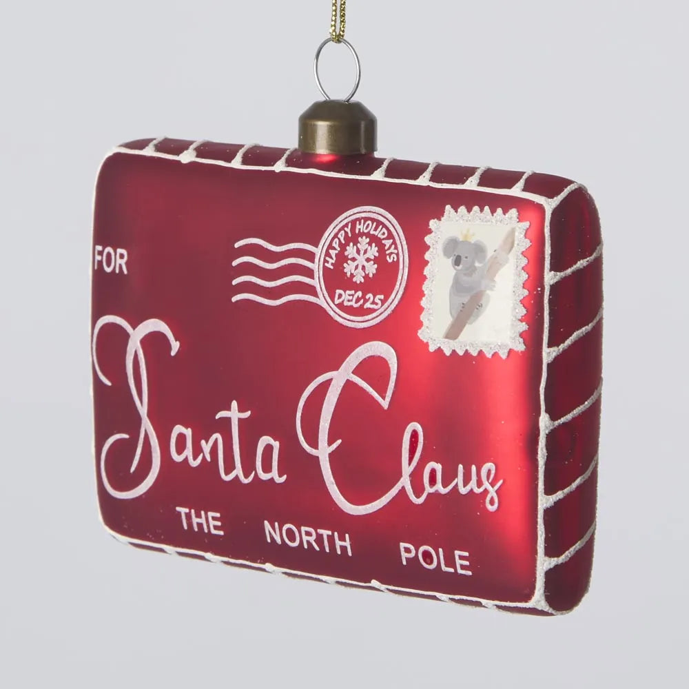 Aussie Letter to Santa Hanging Decoration