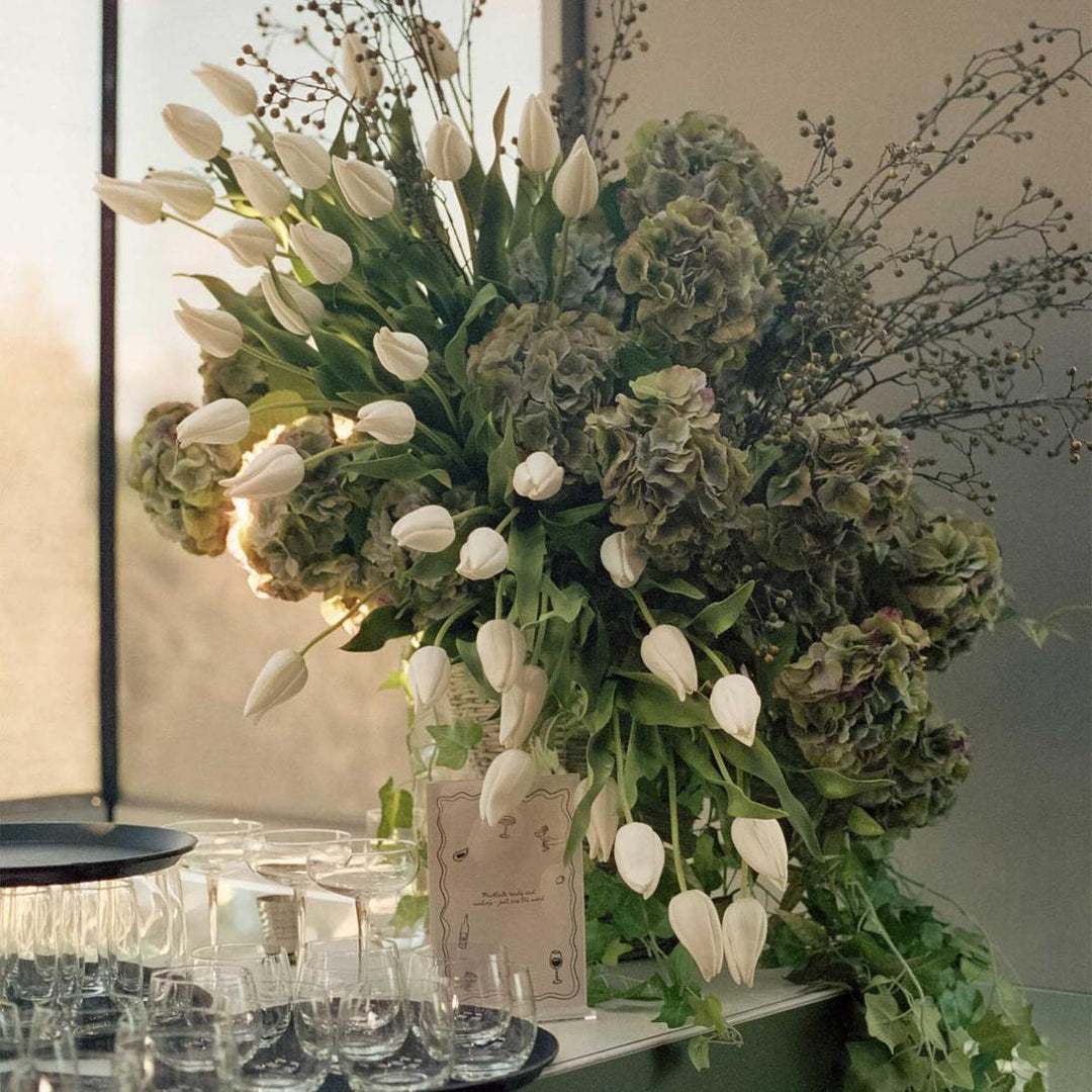 Tulip Stem White