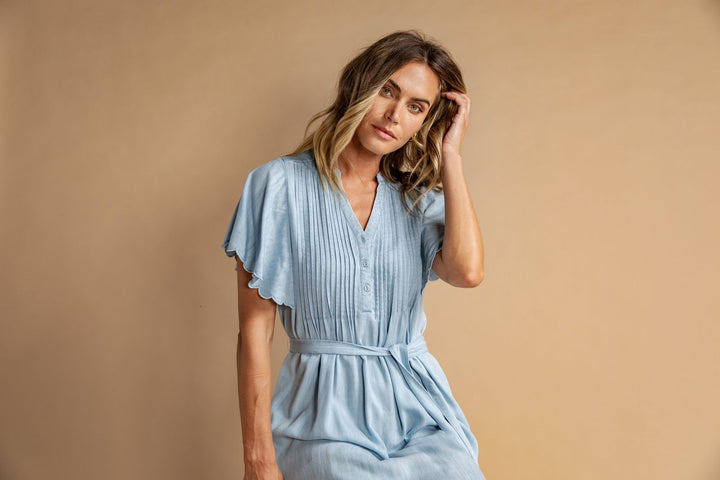 Spire Dress - Light Blue