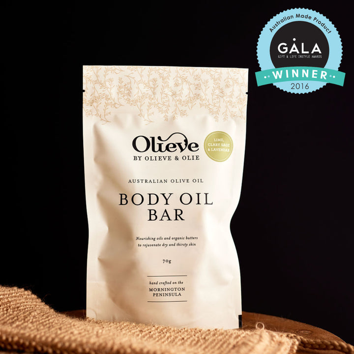 Body Oil Bar - 70g Lime
