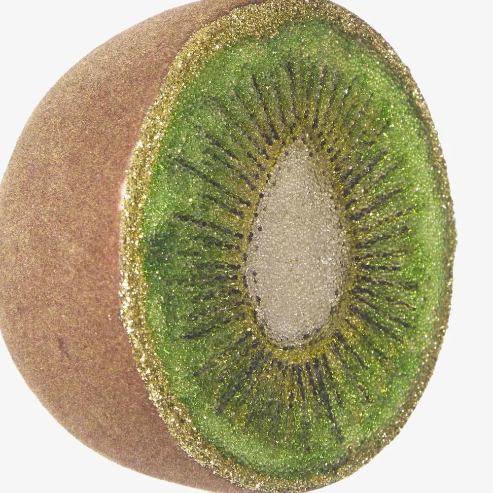 Sugared Kiwi Fruit Hanging Decoration