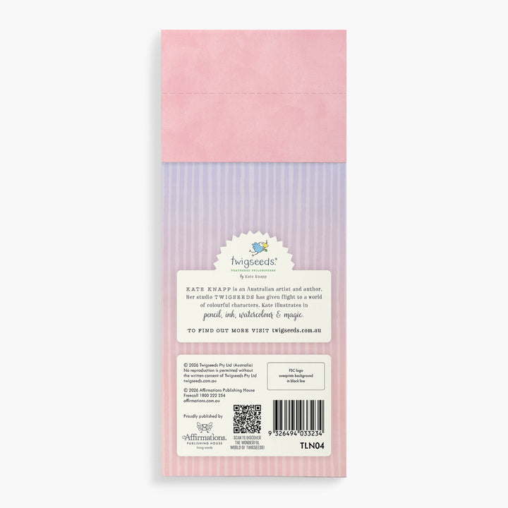 Twigseeds Magnetic List Notepad- Garden Fence