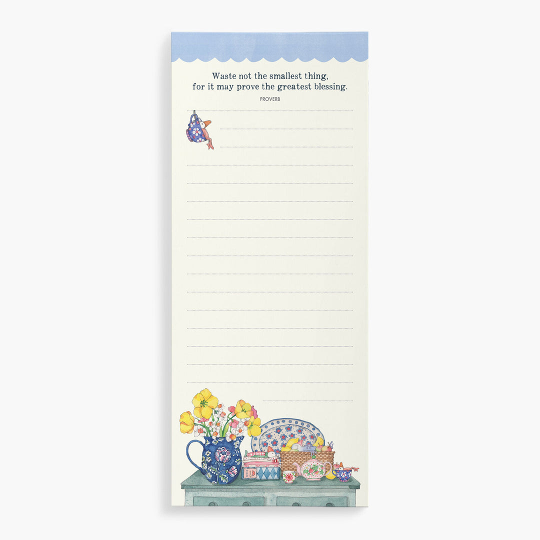 Twigseeds Magnetic List Notepad- Dining Hutch