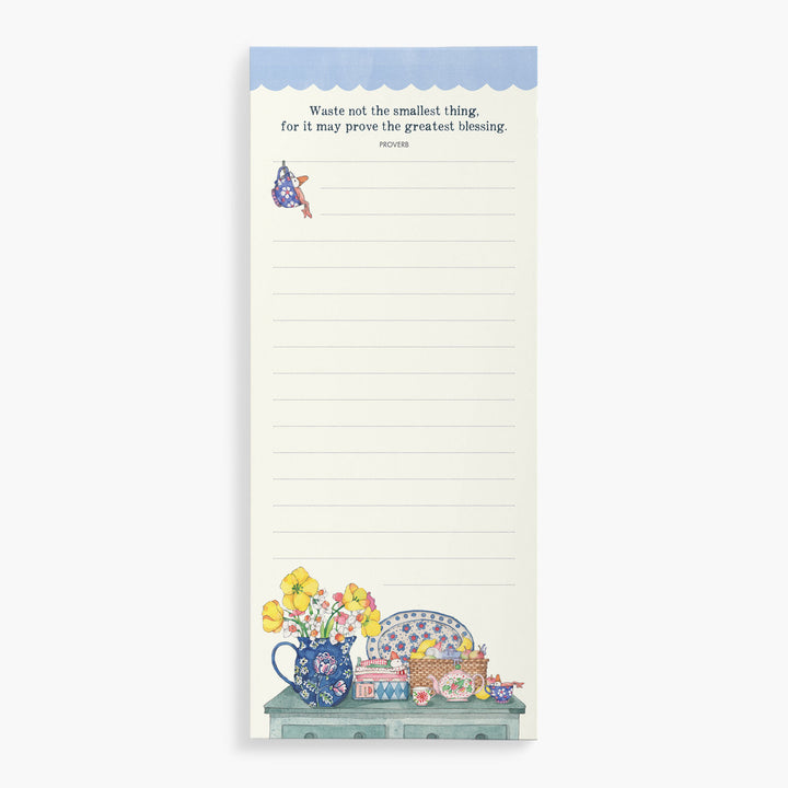 Twigseeds Magnetic List Notepad- Dining Hutch