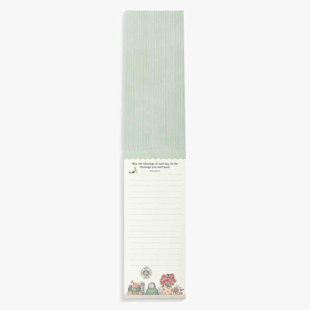 Twigseeds Magnetic List Notepad- Fireplace