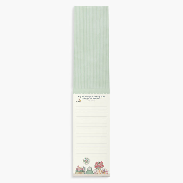 Twigseeds Magnetic List Notepad- Fireplace