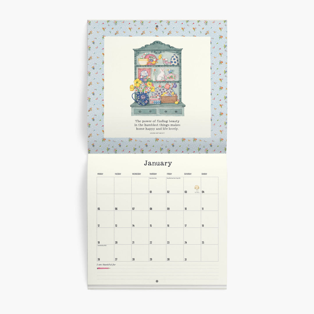 Twigseeds 2026 Wall Calendar