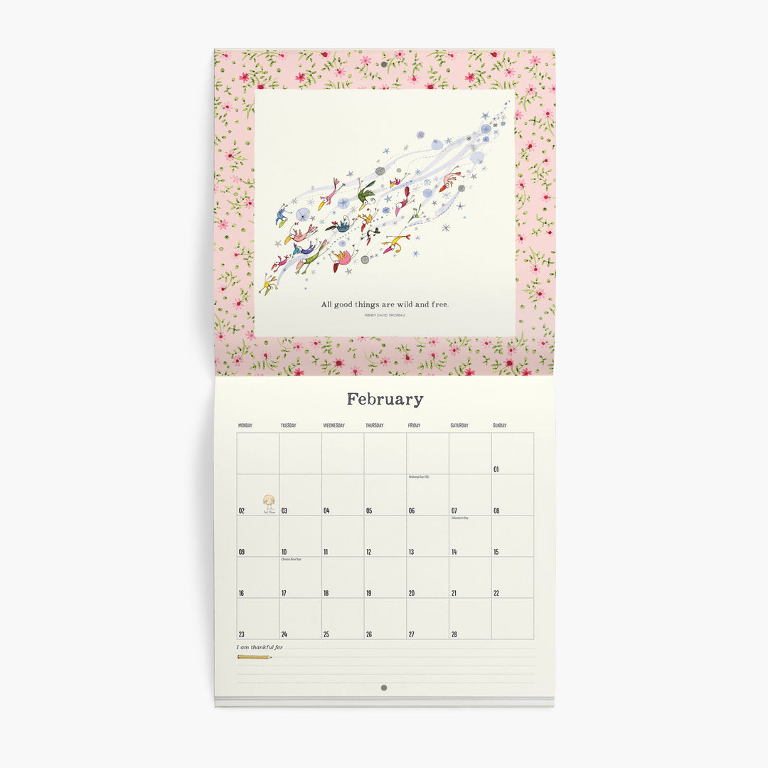 Twigseeds 2026 Wall Calendar