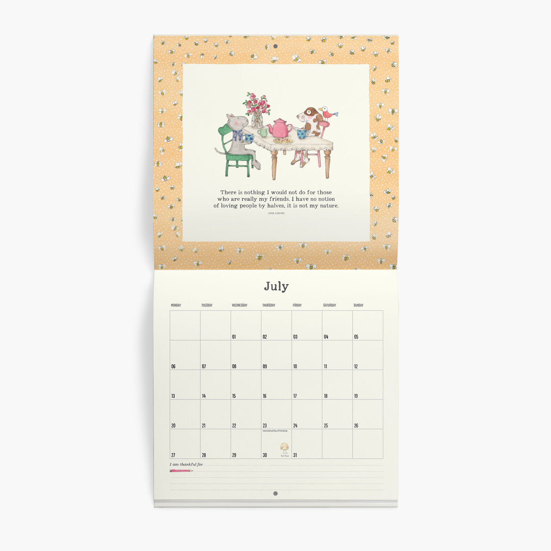 Twigseeds 2026 Wall Calendar