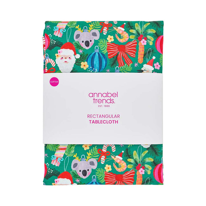 Cotton Tablecloth - Deck The Palms