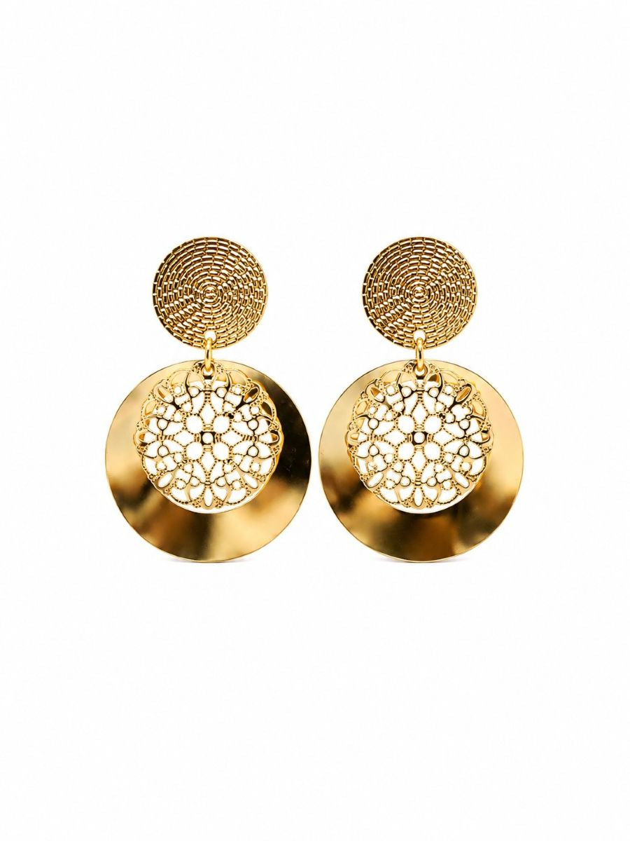 Gold Filigree Disc E/R