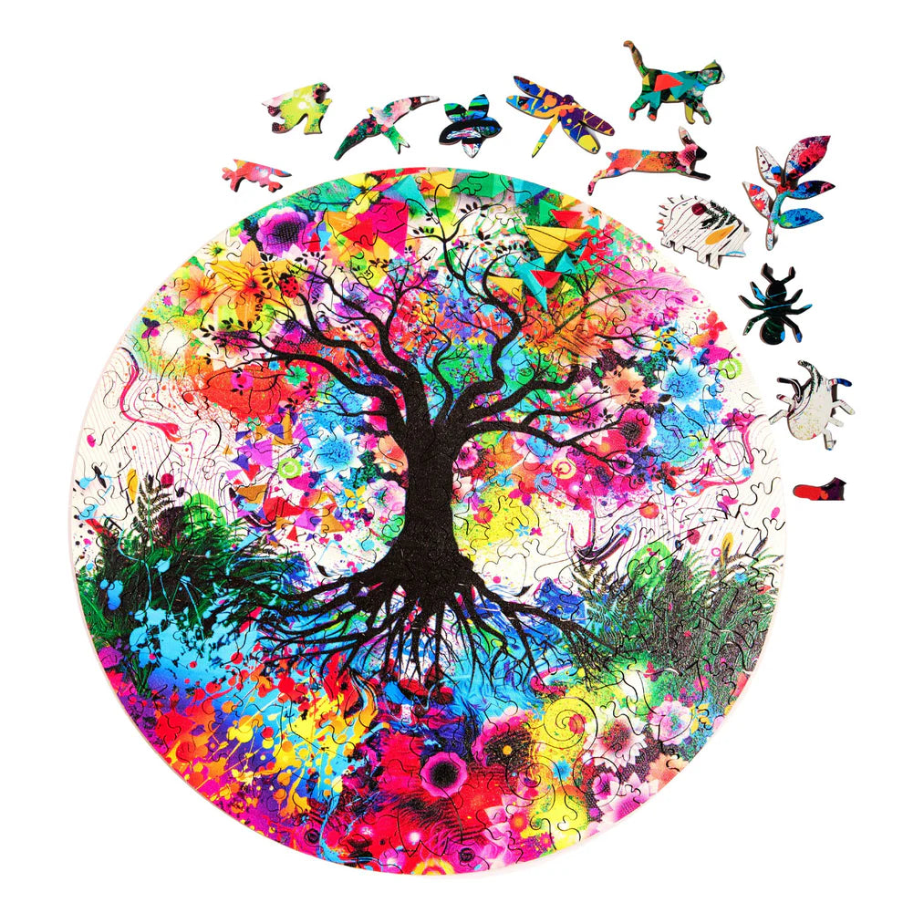 Wooden Jigsaw - 189 pieces - Tree of Life