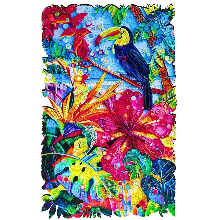 Tropical Vibes - 601 pcs - Wooden Puzzle