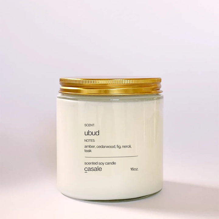 Ubud  Double Wicked Soy Candle (16oz / 453g)