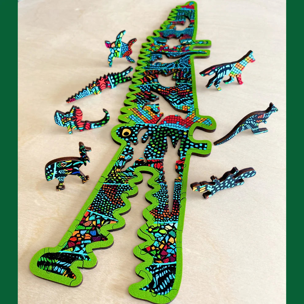 Mr Croc Jigsaw Puzzle - 80 pcs