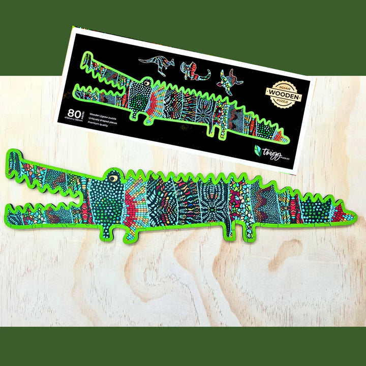 Mr Croc Jigsaw Puzzle - 80 pcs