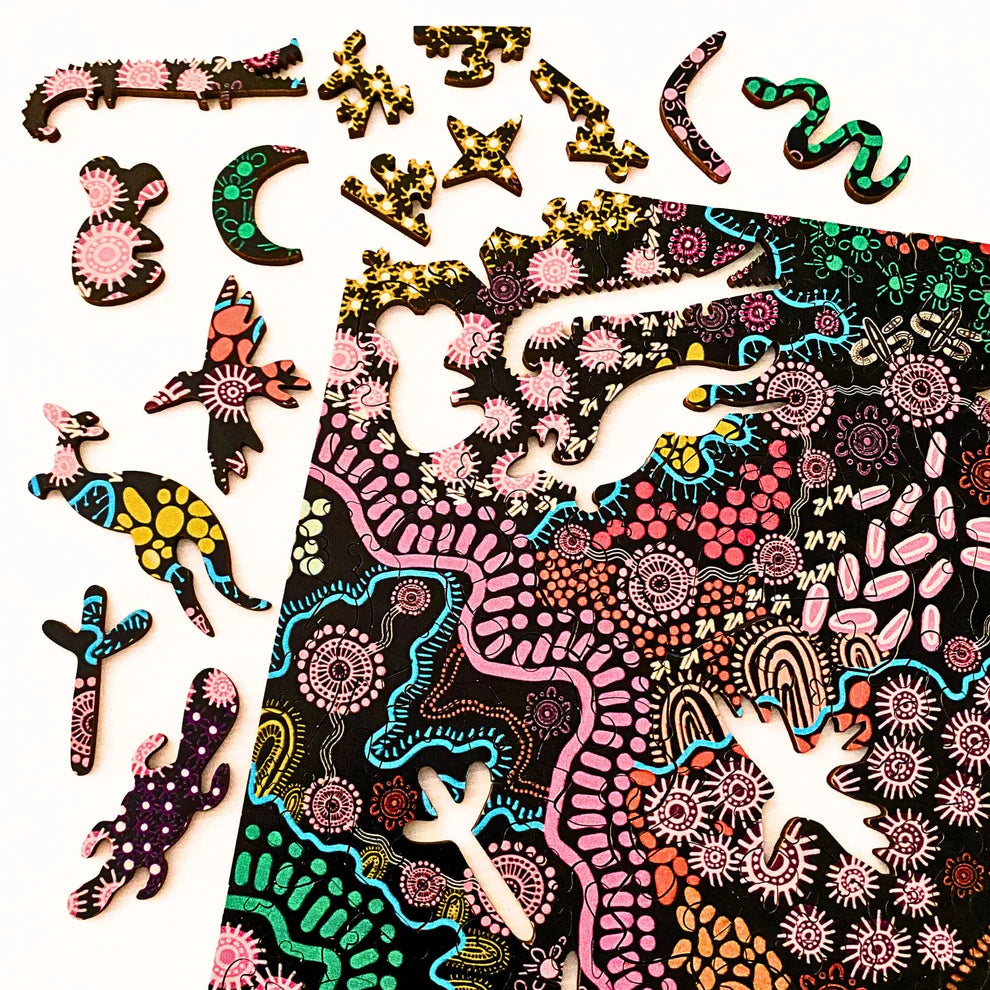 Wooden Puzzle  - Bunya Sister 172 pc