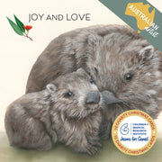 CMRI Charity Christmas Card Pack - Wombat Love