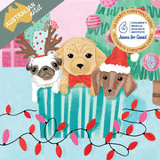 CMRI Charity Christmas Card Pack - Playful Puppies