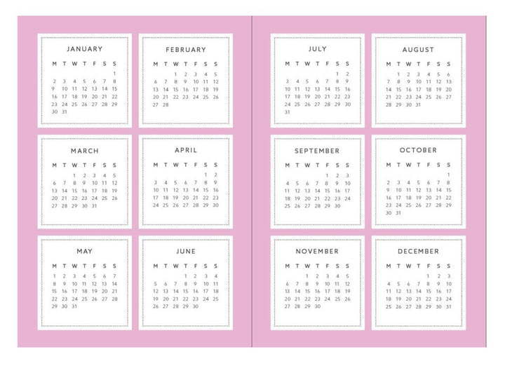 Cath Kidston 2024 A5 Diary - London Wisteria