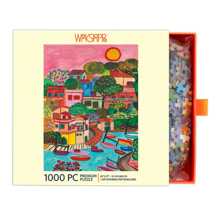WerkShoppe 1000 Pc Puzzle - Mallorca - Slip Box