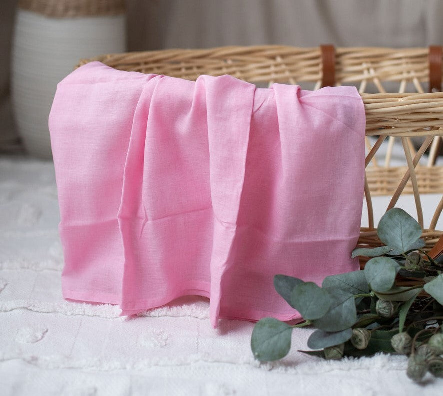 Pink Muslin Wrap