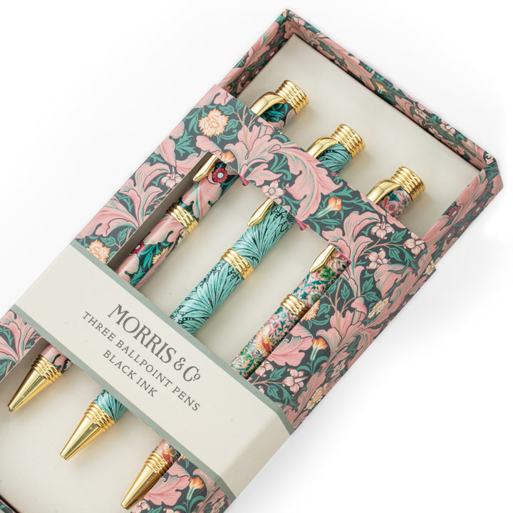 William Morris 3 Pen Box Set - No.2
